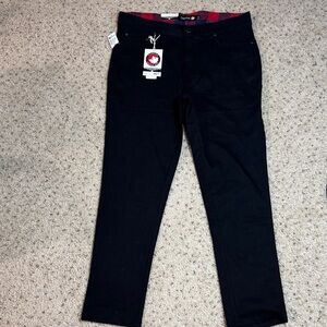 Canada Weather gear black authentic Heritage sport pants size 36 NWT